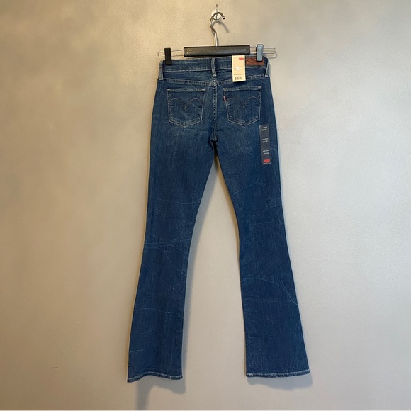 LEVI's, NWT, SLIGHT CURVE, Modern Rise, Bootcut Skinny Jeans.  25X32 inseam - Picture 3 of 5